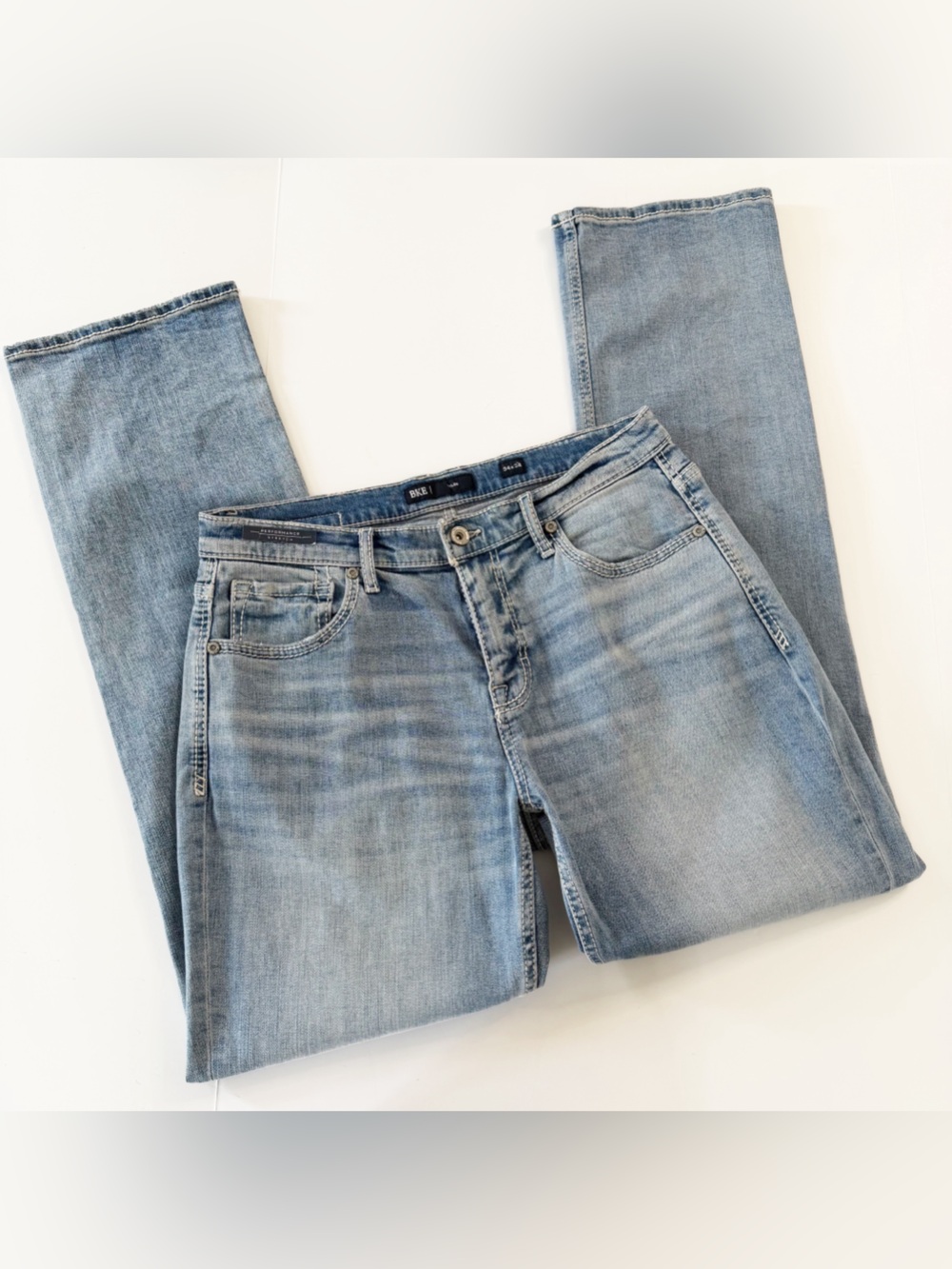 BKE Buckle Jeans Mens 34 x 34 Tyler Performance Stretch Straight Leg New